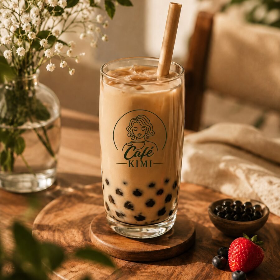 Bubble tea bij Kimi Café
